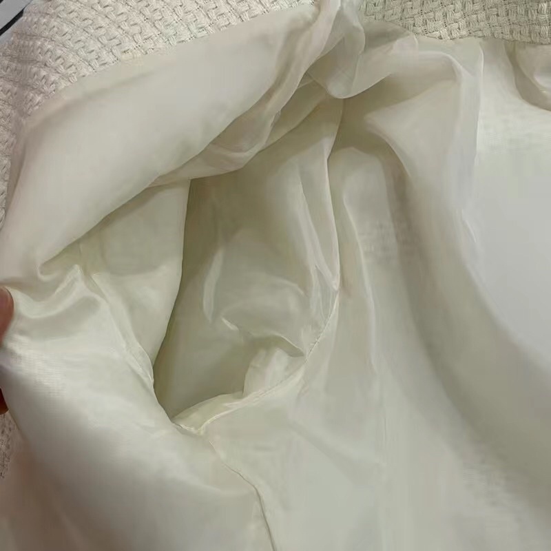 Áo Khoác Nữ Vải Tweed Thu Đông Phong Cách Tiểu Thư - A057