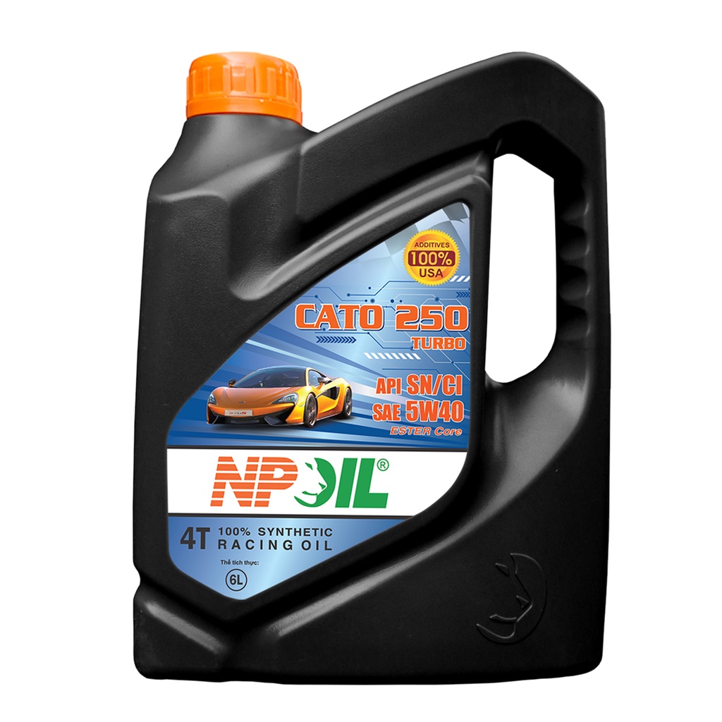 Dầu động cơ ô tô cao cấp - CATO 250 API SN/CI, SAE 5W40/5W30