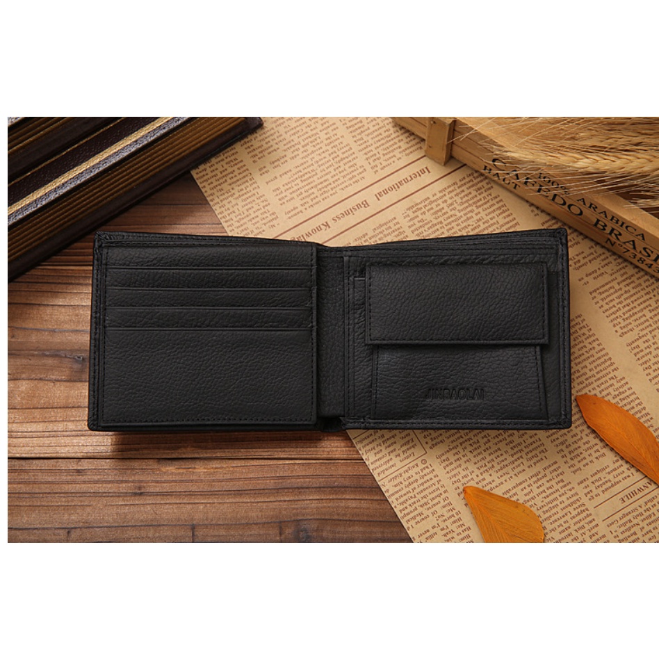 Ví nam 100% da bò thật cao cấp phong cách mới