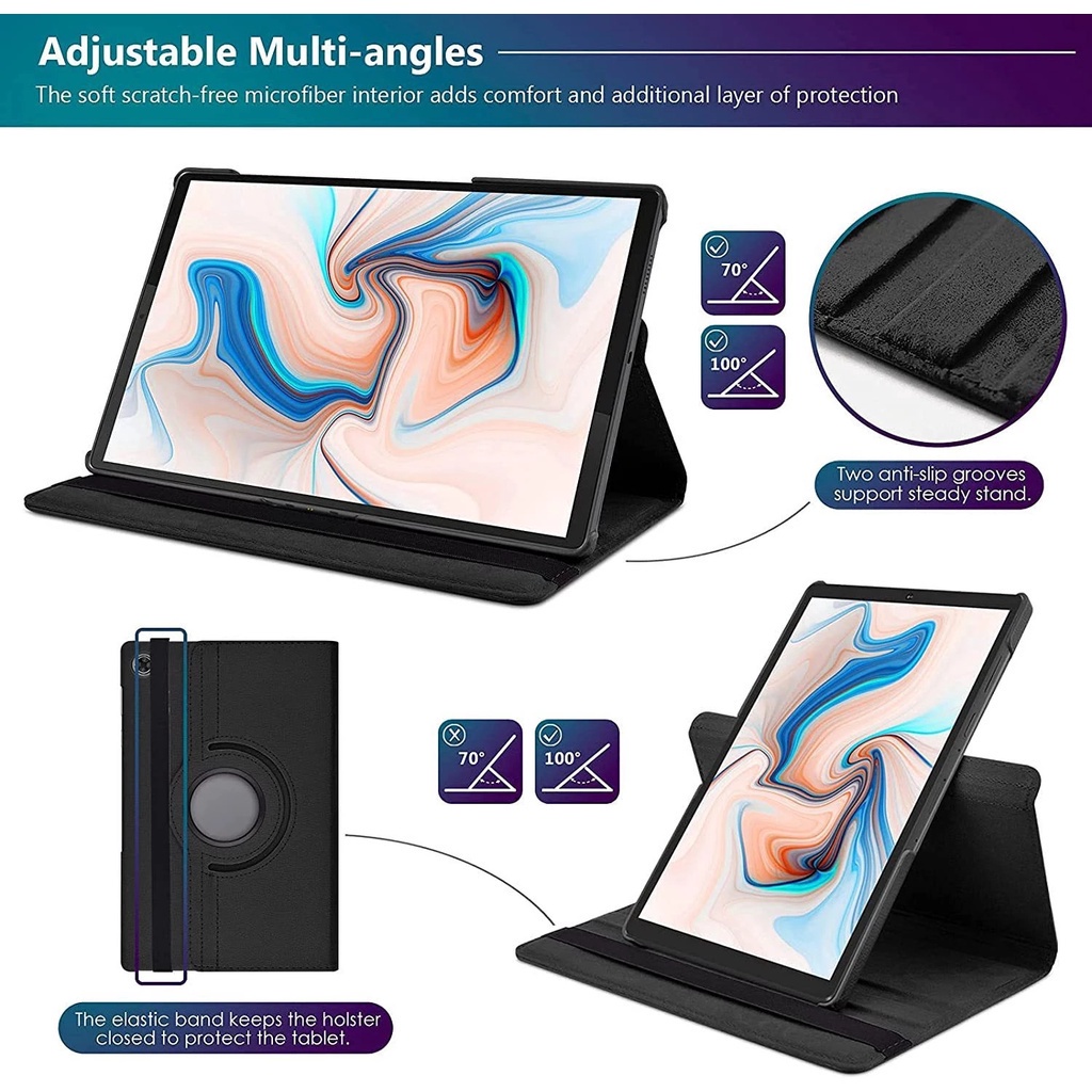 Bao Da Máy Tính Bảng PU Dạng Xoay Cho OPPO Air 10.36 "OPD2102 OPPO Pad 11 Realme Pad 10.4