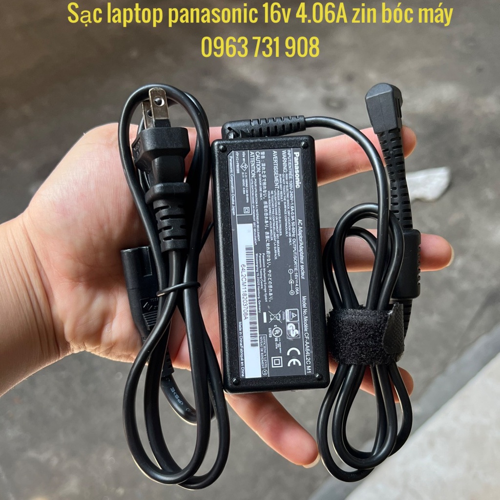 Sạc laptop Panasonic 16V chính hãng 100% - Bảo hành 1 năm.