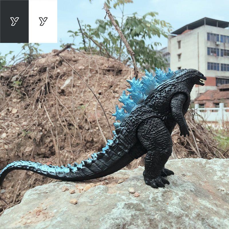 Godzilla đồ chơi vua quái vật mô hình làm bằng tay phiên bản phim khủng long lớn khớp búp bê có thể di chuyển trẻ em