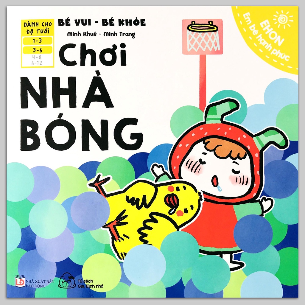 Sách - Ehon Bé Vui - Bé Khỏe (1-6 tuổi) - Lẻ Tùy Chọn