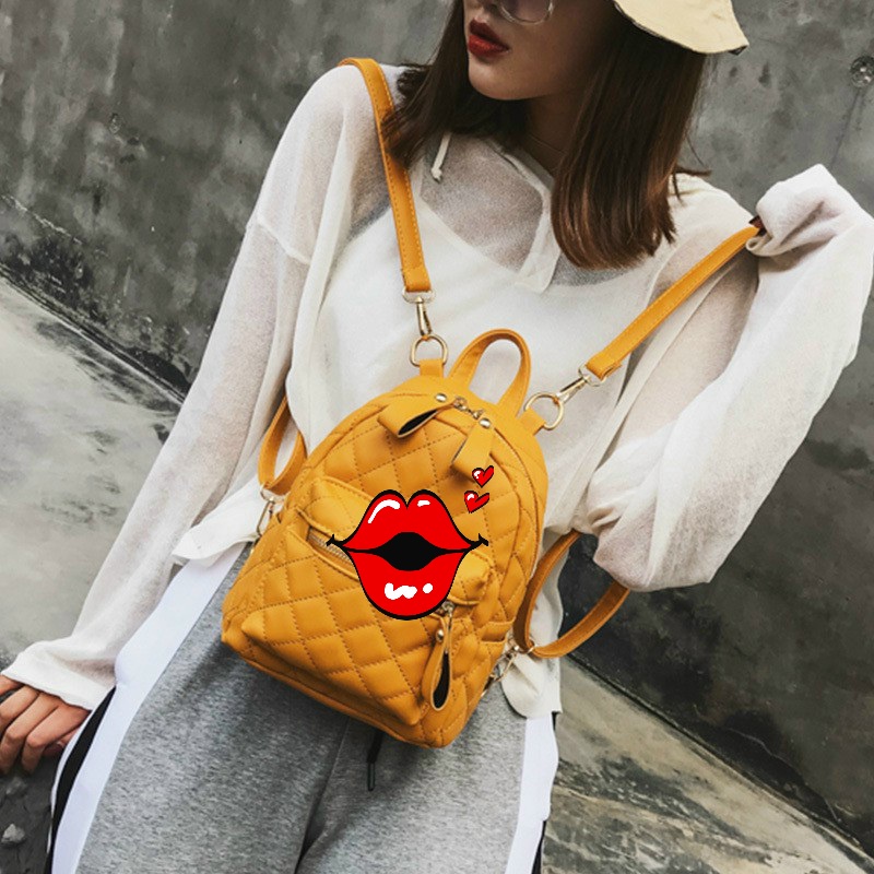 Túi xách Tuân Trần balo kẻ