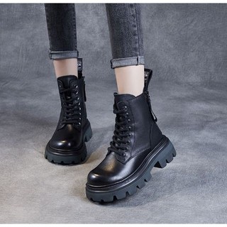 BOOT CỔ THẤP NAM WEDE MŨI TRÒN