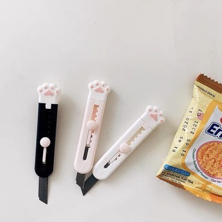 Dao rọc giấy mini chân mèo dễ thương HT058