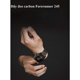 Dây Đeo Carbon siêu bền Garmin Forerunner 245 CB01