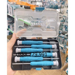 Bộ 6 tua vít đồng hồ total tht250ps0601