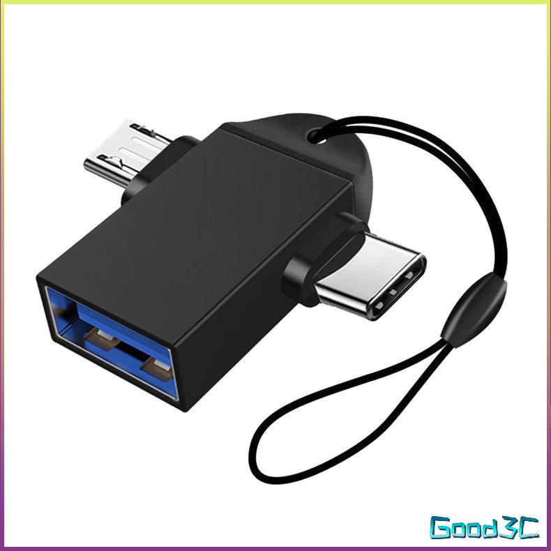 Bộ chuyển đổi OTG 2 trong 1 USB 3.0 sang Micro và Đầu nối bộ điều hợp Type-C [8/22]