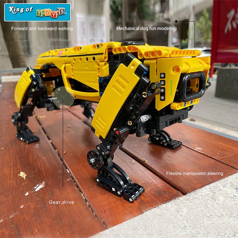 Đồ Chơi Lắp Ráp Xếp Hình Điều Khiển Từ Xa RC Mô Hình Chú Chó ROBOT CyberDog Mouldking 15066 Với 936 PCS - KING OF TOYS