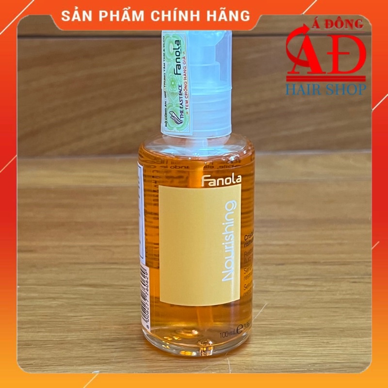 [+Tặng mũ trùm][New 2022] SERUM NUTRICARE FANOLA - Tinh Dầu Bóng Dưỡng Tóc chống xơ rối chẻ ngọn Ý 100ml