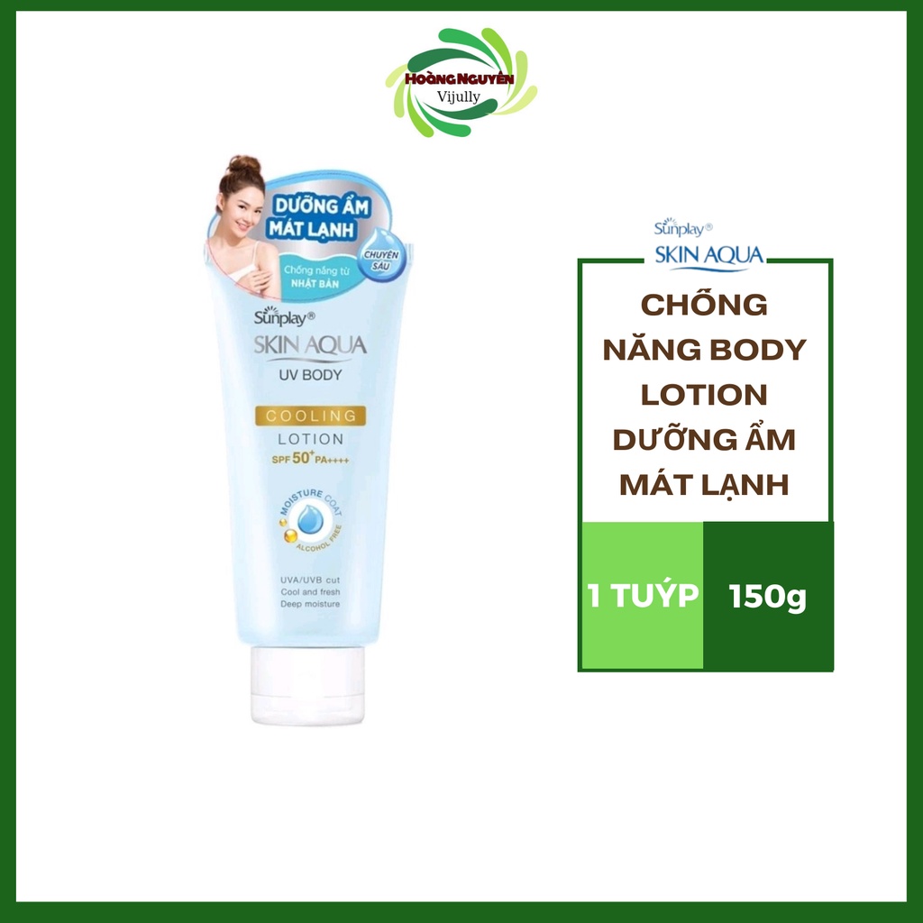 Chống nắng dưỡng thể mát lạnh Sunplay Skin Aqua UV Body Cooling lotion SPF 50+ PA++++