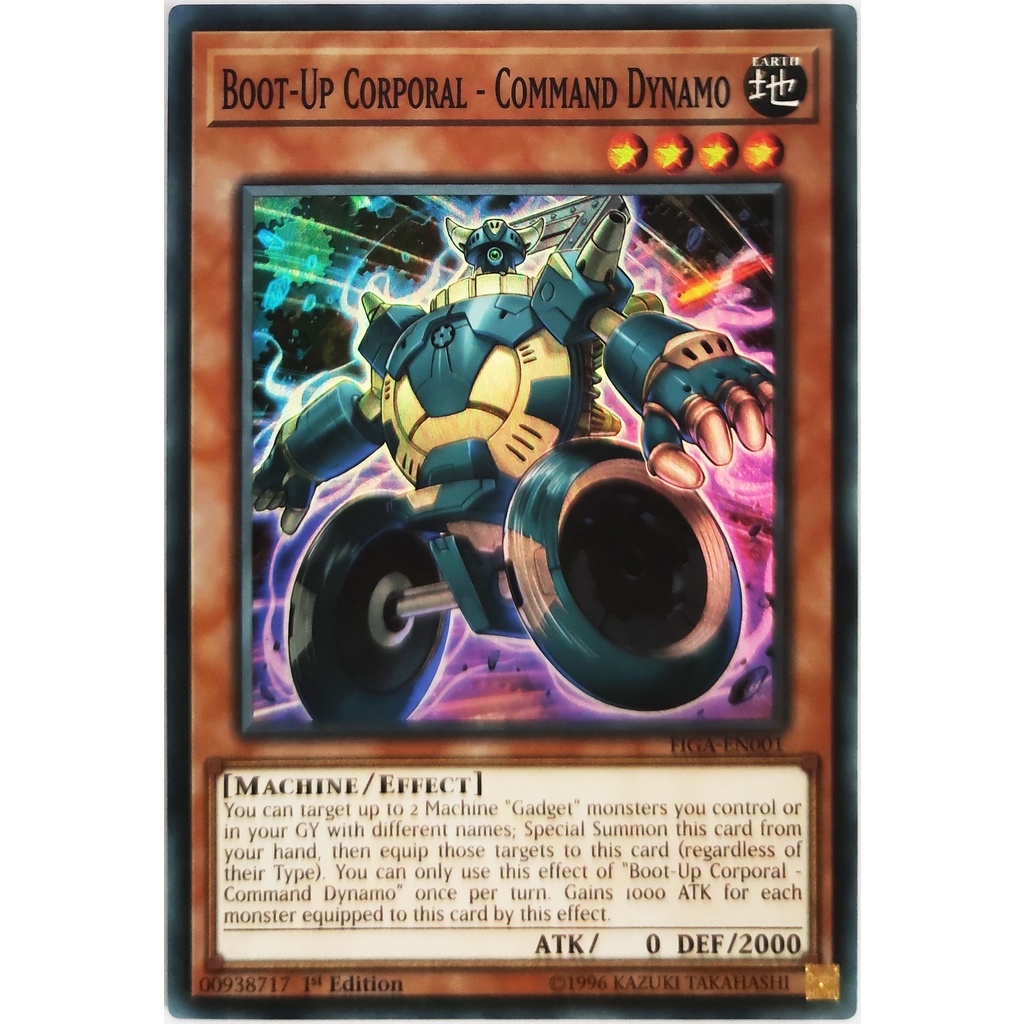 [Thẻ Yugioh] Boot-Up Corporal - Command Dynamo |EN| Super Rare