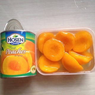Đào Ngâm Hosen Lon 825gr