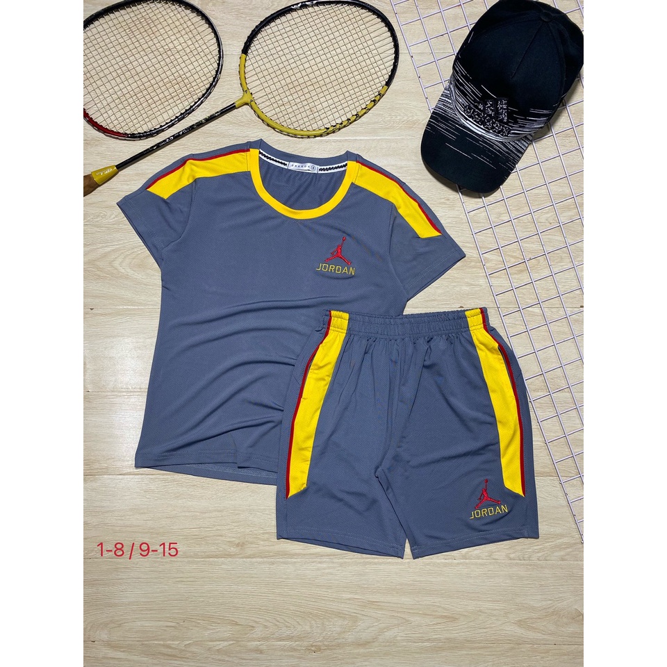 Bộ tay ngắn thể thao Lining thấm hút mồ hôi