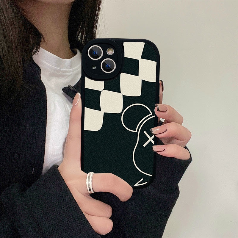 Vỏ điện thoại Phim hoạt hình đơn giản Vỏ silicon hình gấu kẻ sọc cho Redmi 9A 9C 9T note11 9 Xiaomi 12 pro 12x 11 Lite 11 UItra 10s 10Pro POCO X3 POCO X3 NFC