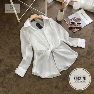 [N.T BIGSIZE] set sơ mi xoắn