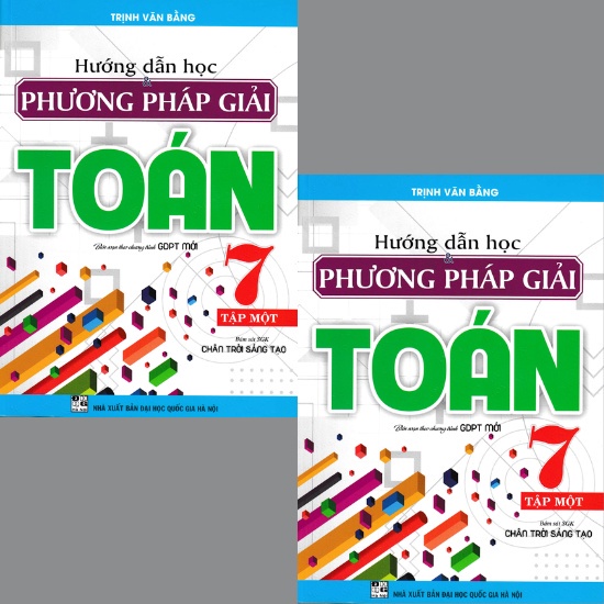 Sách  - Combo Hướng Dẫn Học & Phương Pháp Giải Toán Lớp 7 (bám sát sách giáo khoa chân trời sáng tạo - bộ 2 cuốn - HA)