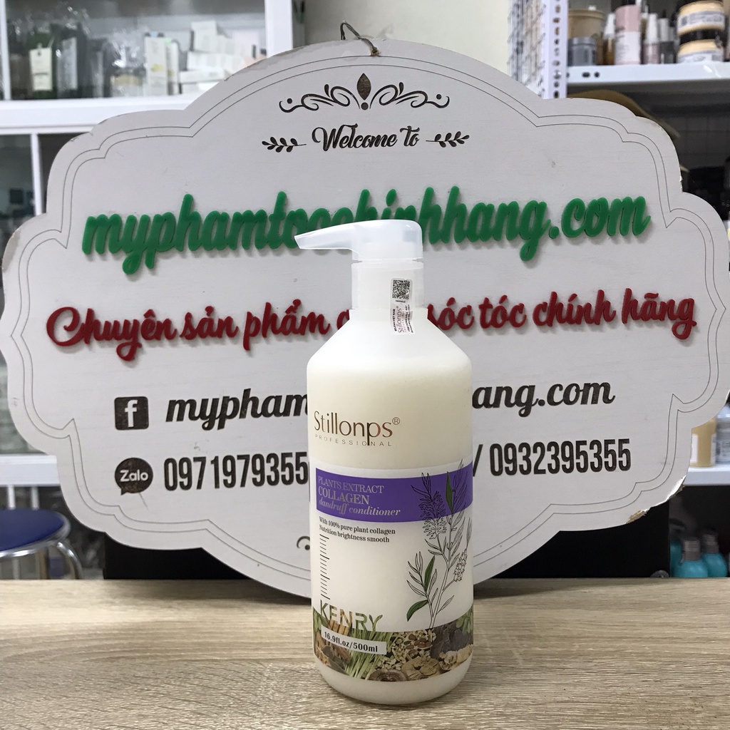 Dầu gội xả dưỡng sinh ngăn ngừa gàu Kenry Stillonps 500ml - 1000ml