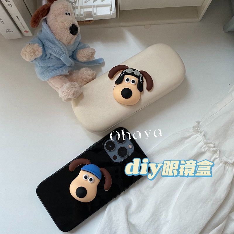 Miếng Dán Trang Trí Cốc Nước Giữ Nhiệt Họa Tiết Hoạt Hình Cún 3D Dễ Thương