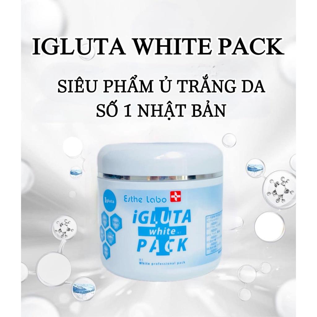 Mặt Nạ Igluta White Pack Mặt Nạ Ủ Trắng Bạch Tạng Nhật Bản Hộp 500g