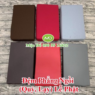 Nệm phẳng quỳ lạy lễ phật 50x30x10cm – bồ đoàn ngồi thiền