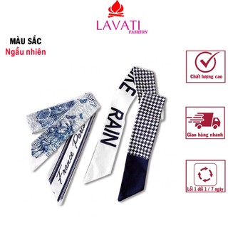 Khăn lụa trang trí túi