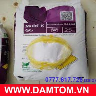 Phân bón kali nitrat haifa kno3 13-0-46 túi 1kg nhập khẩu israel