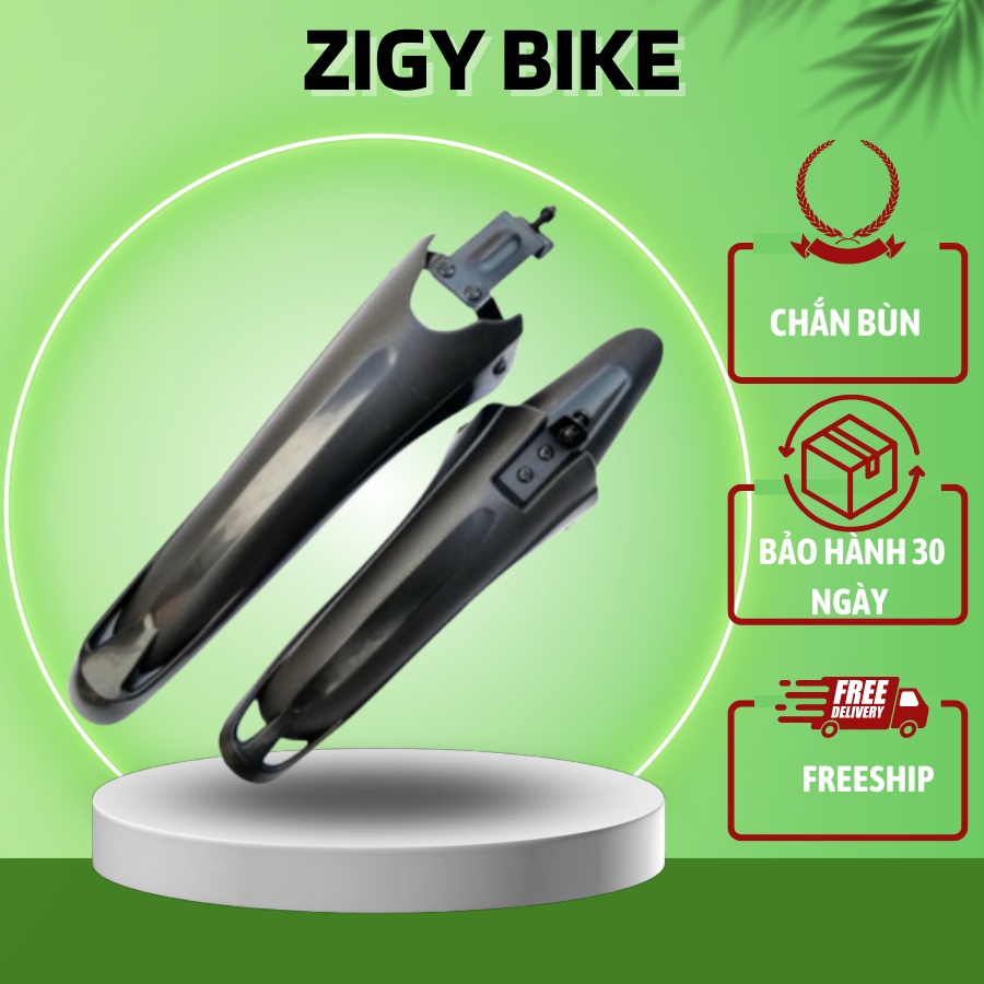 Chắn bùn xe đạp ZIGY BIKE đầy đủ bánh trước và bánh sau chắc chắn