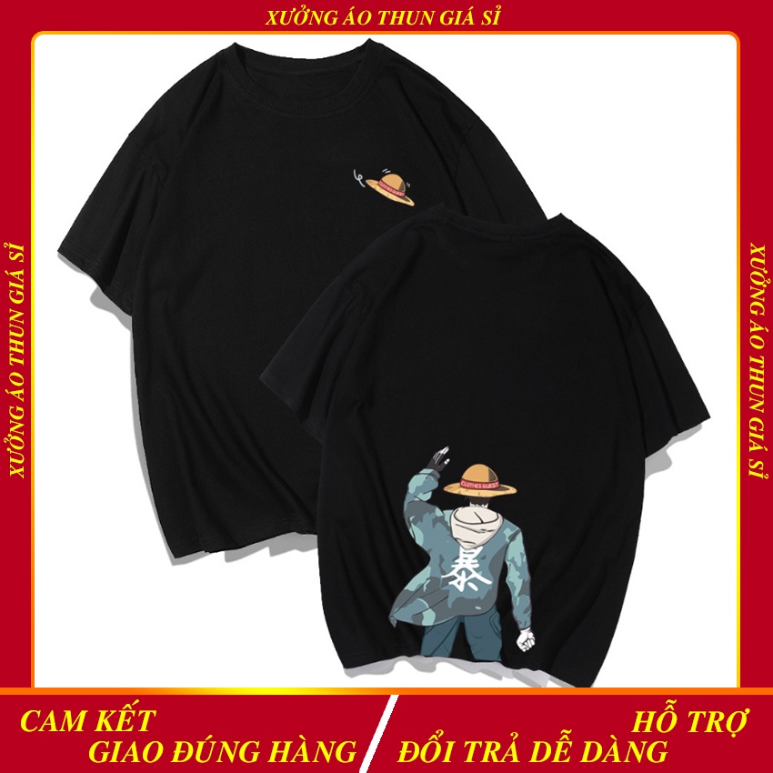 Áo Thun LUFFY Mũ Rơm Siêu Chất - Áo One Piece Đảo Hải Tặc - Monkey Luffy Tshirt
