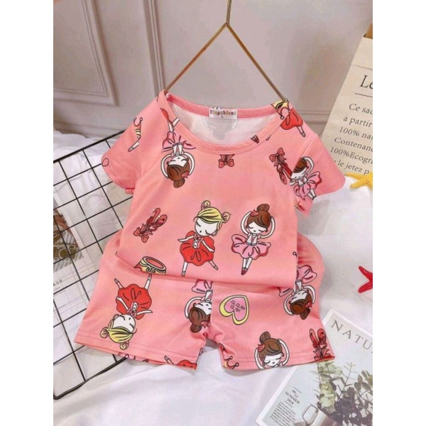 XẢ LỖ NGHỈ BÁN - Bộ cotton in hình 3D ngộ