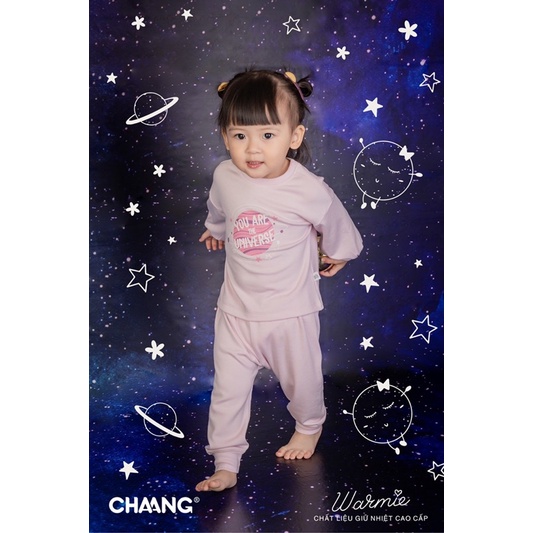 Chaang áo dài tay quần jogger Chaang Cosmos cho bé AW22D13