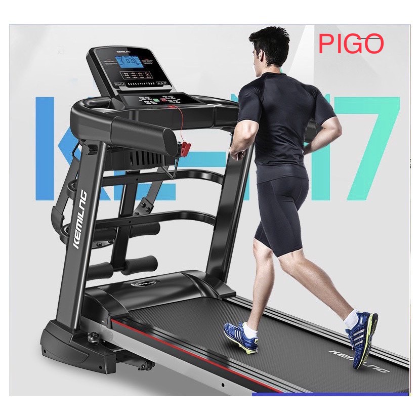 Máy chạy bộ điện đa năng KEMILNG ( Model M7 ), tích hợp máy rung, gập bụng !