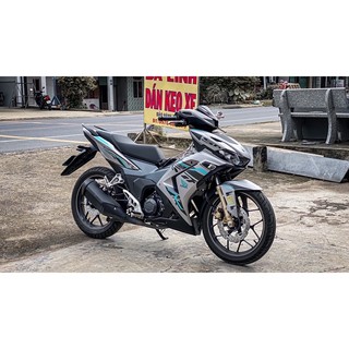 Tem rời Winner X V3 dán cho xe màu bạc