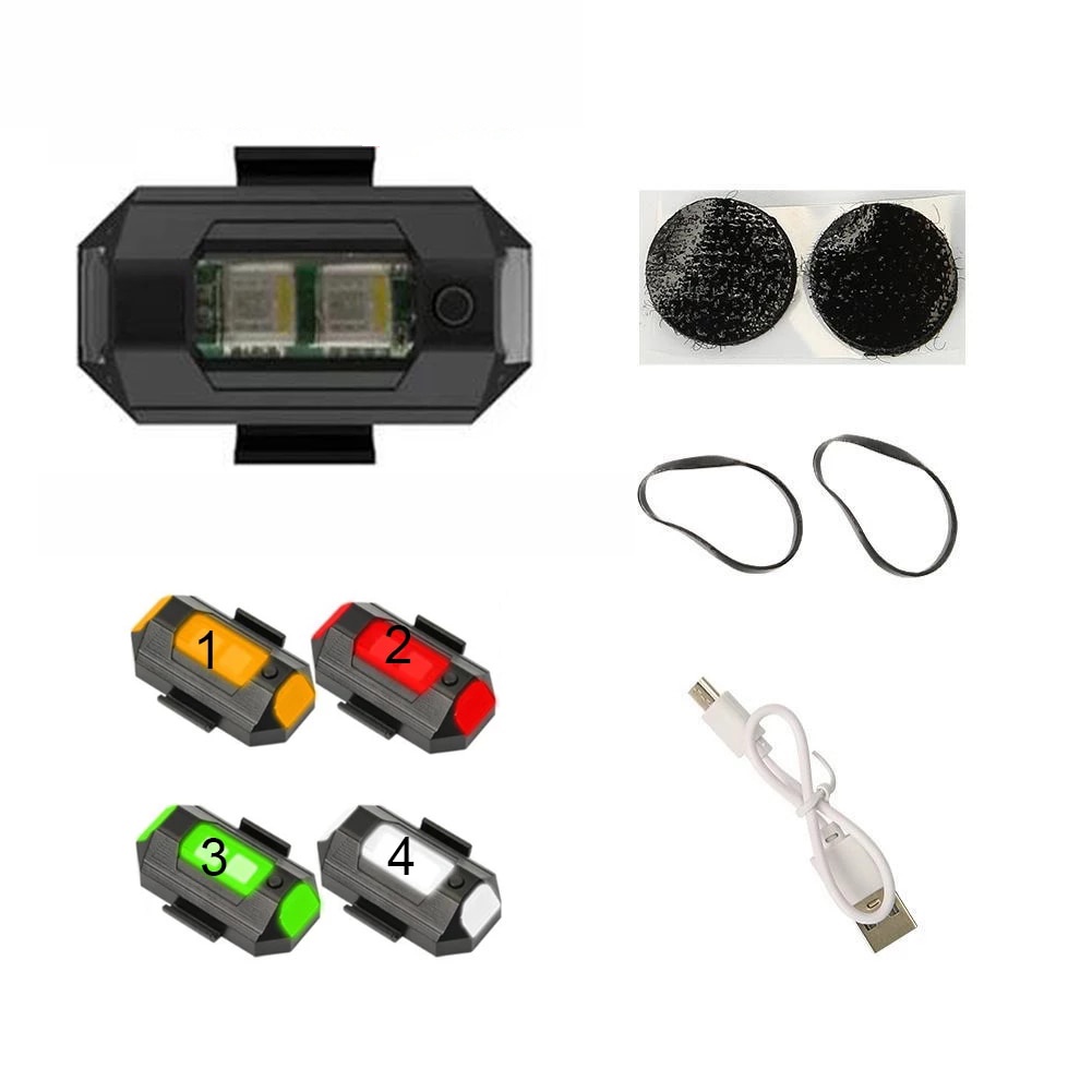 Đèn LED Nhấp Nháy Nhiều Chế Độ Màu Gắn Xe Cảnh Báo, Trang Trí Ô Tô Xe Máy Đa Năng