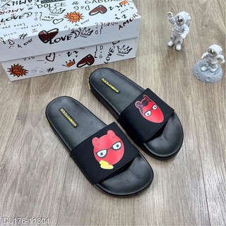 Dép lê DG Mặt đỏ hàng đỉnh cao - Dép lê đế cao su chuẩn hãng