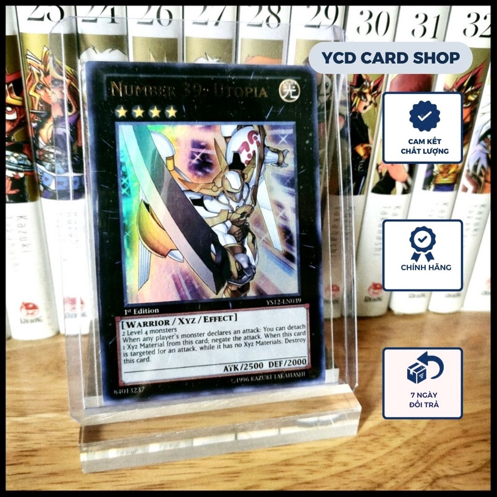 Thẻ bài Yugioh chính hãng   Number 39: Utopia – Ultra Rare