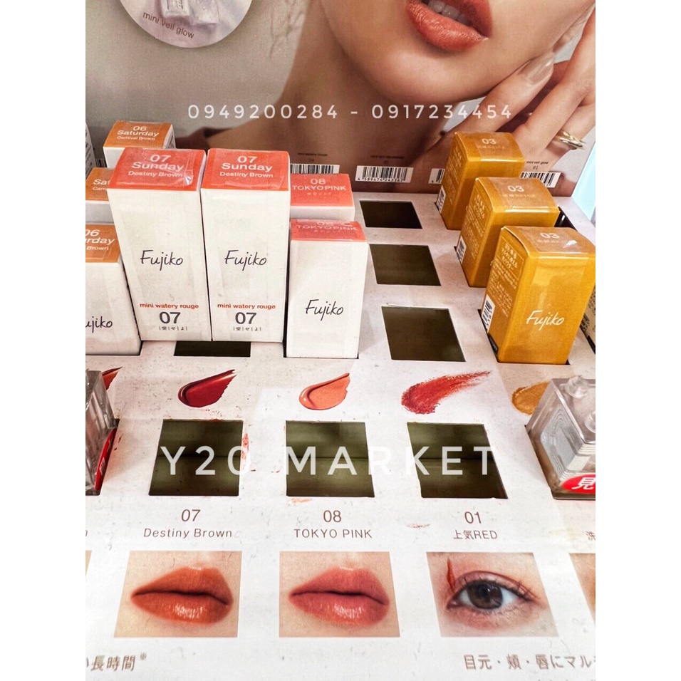 SON THỎI MINI FUJIKO WATER ROUGH NHẬT