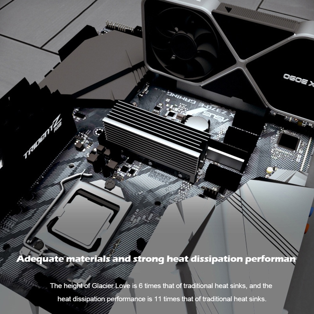 Tấm TảN NhiệT Nhanh H3C JEYI M.2 NVME NGFF SSD Cho MáY TíNh BảNg