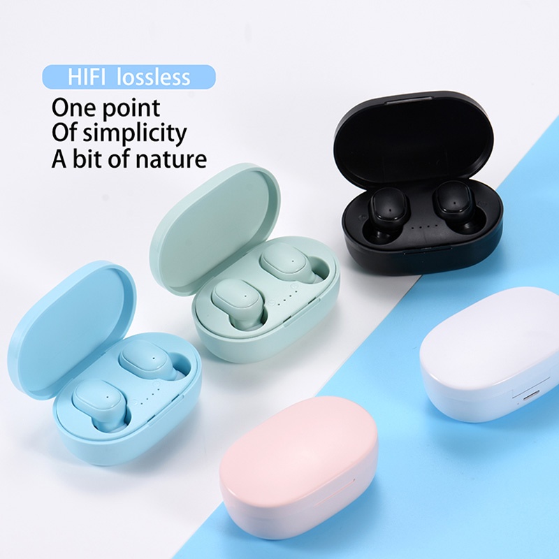 Tai nghe không dây 5.0 A6S 9D Chống Nước Có Mic Cho Xiaomi iPhone Android
