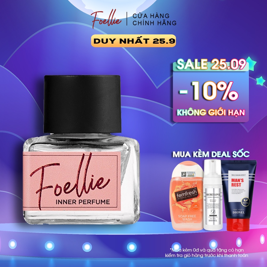 Nước Hoa Vùng Kín Foellie Eau De Fleur Inner Perfume 5ml Hương Trái Cây Ngọt Ngào