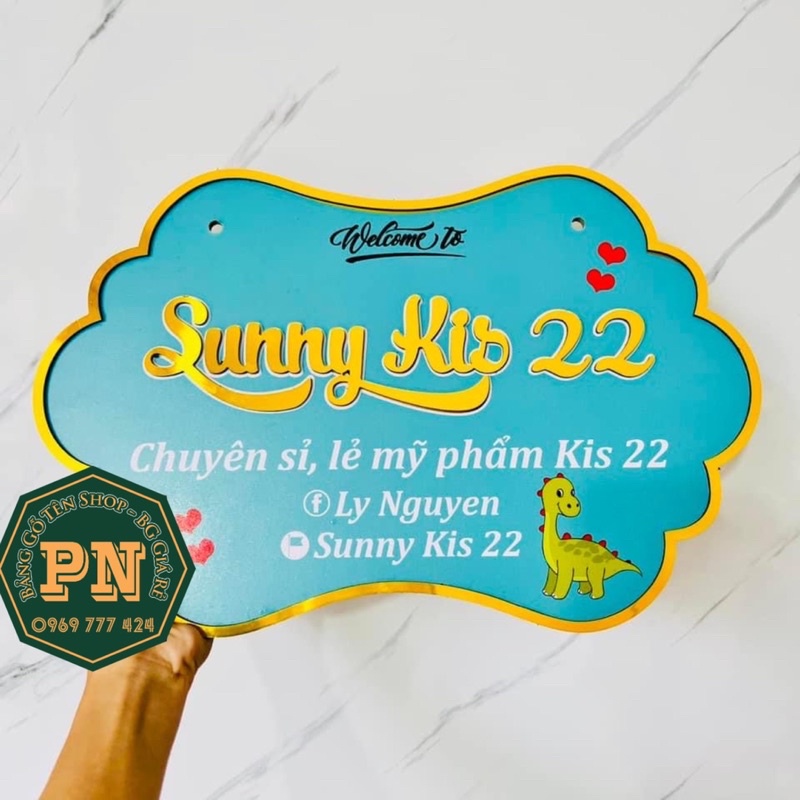 Bảng Gỗ Tên Shop Giá Rẻ TPHCM - Bảng Gỗ Decor Theo Yêu Cầu Khách Hàng✨✨