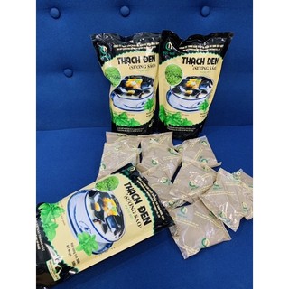 Bột thạch sương sáo đen Đức Quý 50gram hàng xuất khẩu cao cấp