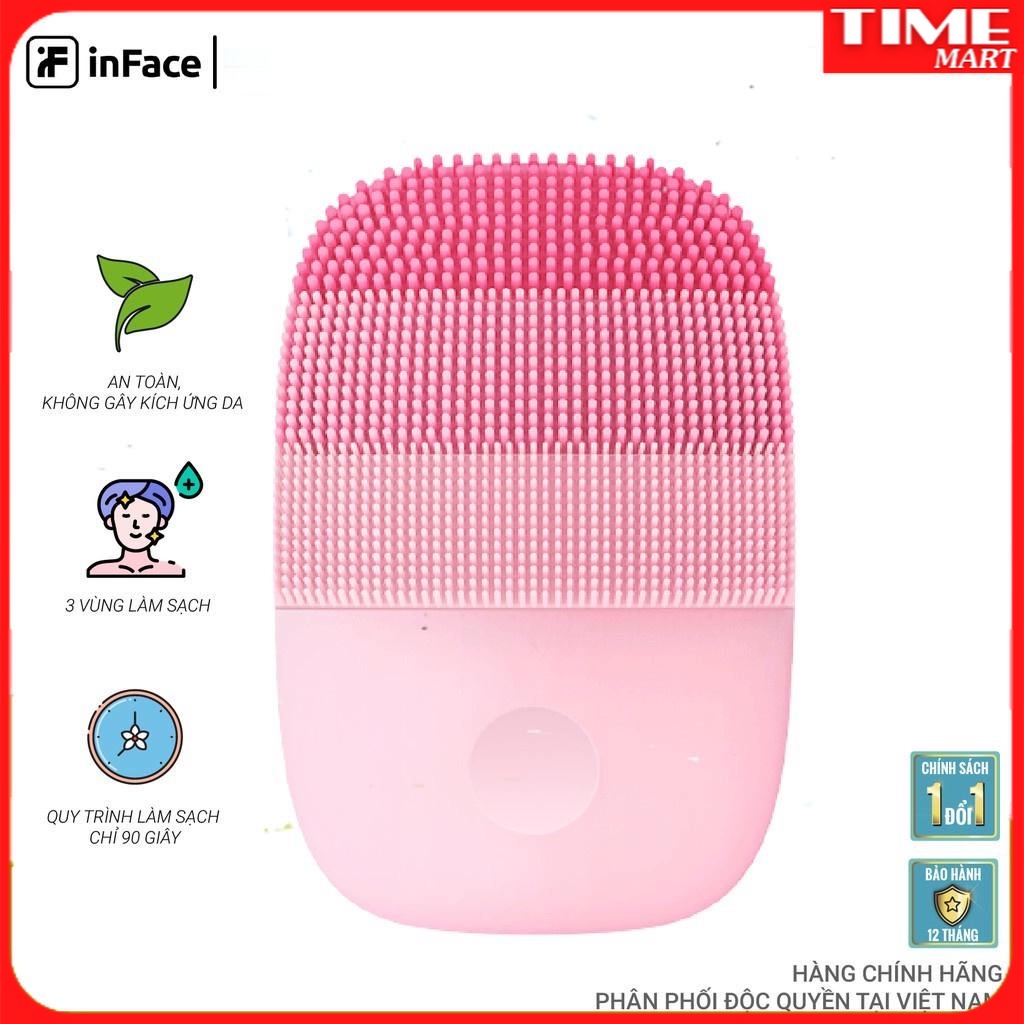 [CHÍNH HÃNG] Máy rửa mặt sóng âm Xiaomi InFace MS-2000. Làm sạch và massage mặt [TIME_MART Siêu Thị Tiện ích Gia Đình]]