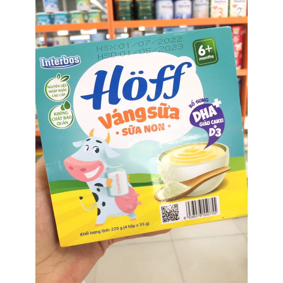 VÁNG SỮA HOFF VANI - SỮA NON - ÓC CHÓ