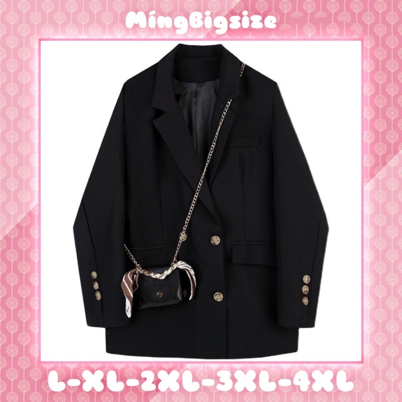 Áo Blazer kèm túi xách cực xinh nàng Bigsize 55-100kg