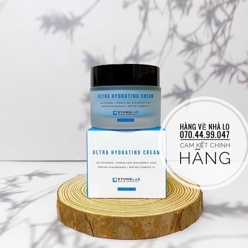 Kem Dưỡng Ẩm Kyung Lab Chính Hãng Khóa Bóng Phục Hồi Đa Tầng Hợp Mọi Loại Da ULTRA HYDRATING CREAM