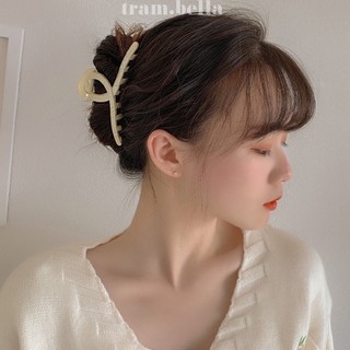Kẹp tóc càng cua kiểu màu pastel