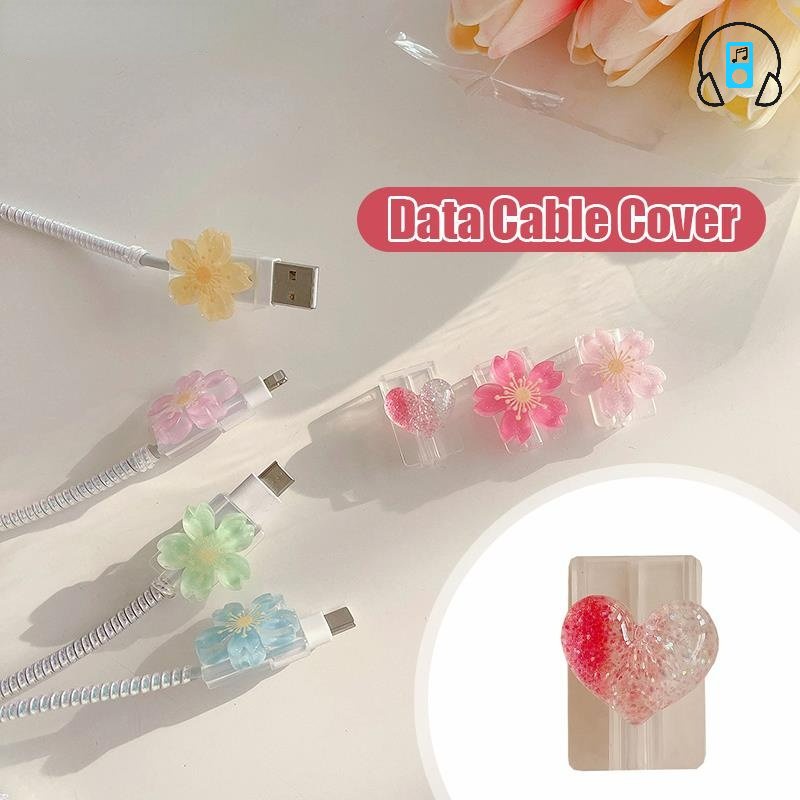 Dụng Cụ Quấn Bảo Vệ Dây Cáp Hình Hoa Thời Trang