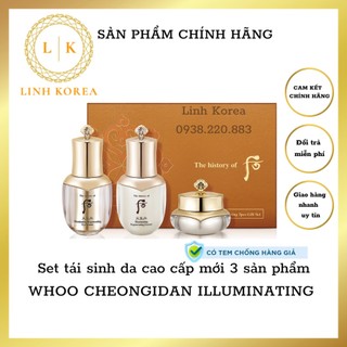 Set tái sinh da cao cấp mới 3 sản phẩm